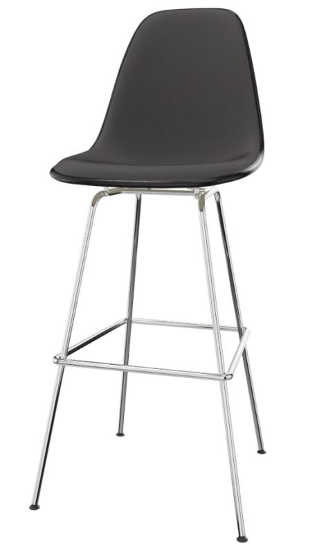 Eames Plastic Bar Stool Barhocker High Vollgepolstert Vitra 